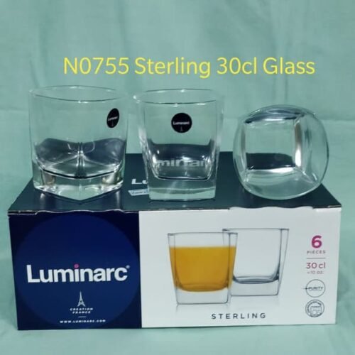 No755 Luminarc Sterling 30cl glass