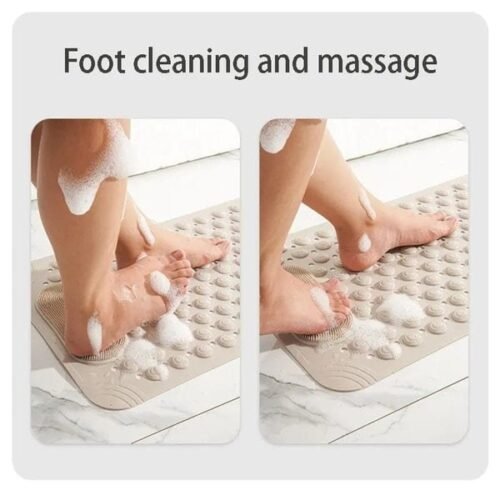 Bathroom Antislip Mats With Scrubber