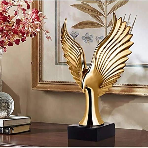 Creative Home Decor Eagle Wing Abstract Sculpture Decoration