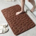 Memory Foam Embossed Embossed Velvet Mats
