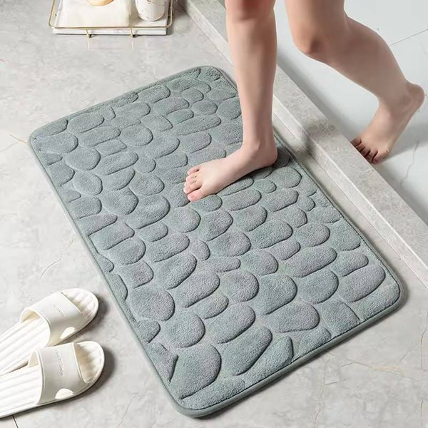 Memory Foam Embossed Embossed Velvet Mats