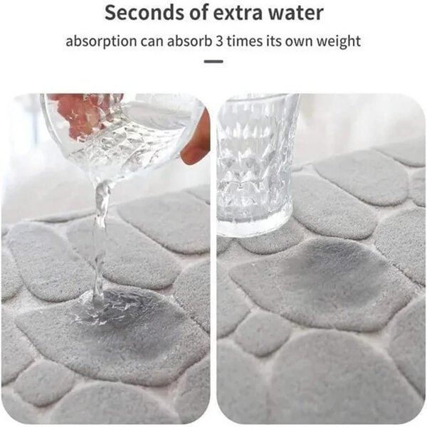 Memory Foam Embossed Embossed Velvet Mats