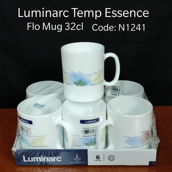 N1241 Luminarc Temp Essence Flo Mug Set