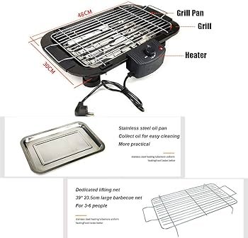 Electric Barbecue Grill SK-2001 2000W