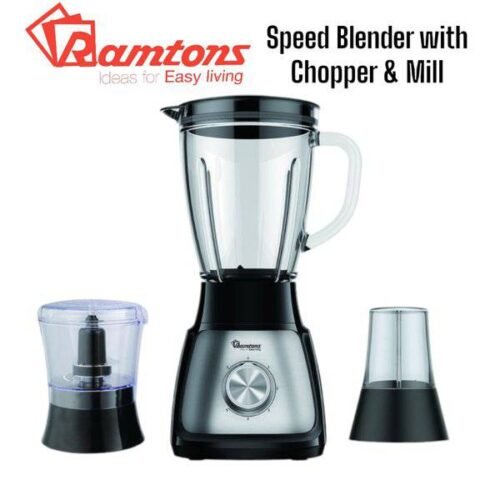 Rm597 Ramtons Speed Blender with Chopper & mill