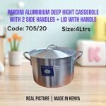 705/20 Pardini Aluminium Deep Casserole