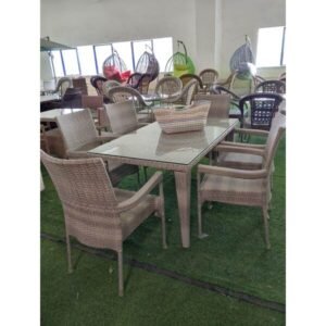 6-Seater Outdoor Dining Table