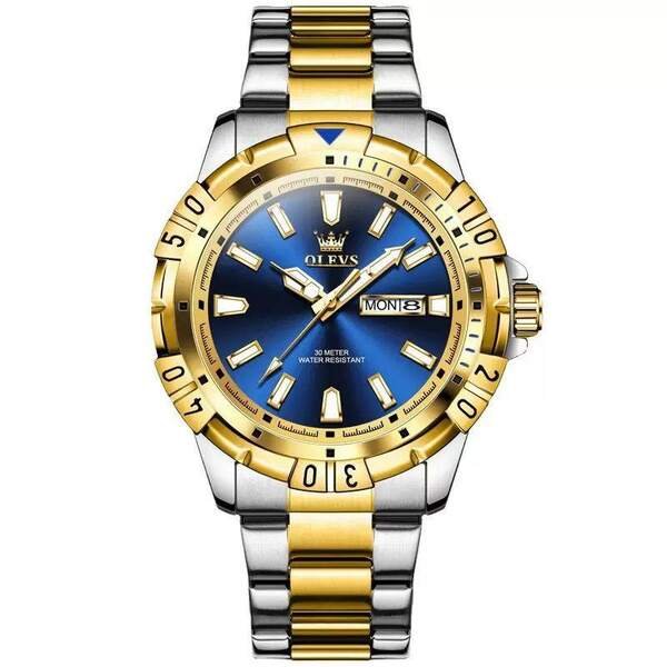 OLEVS 5560 Gents Stainless Steel Watch