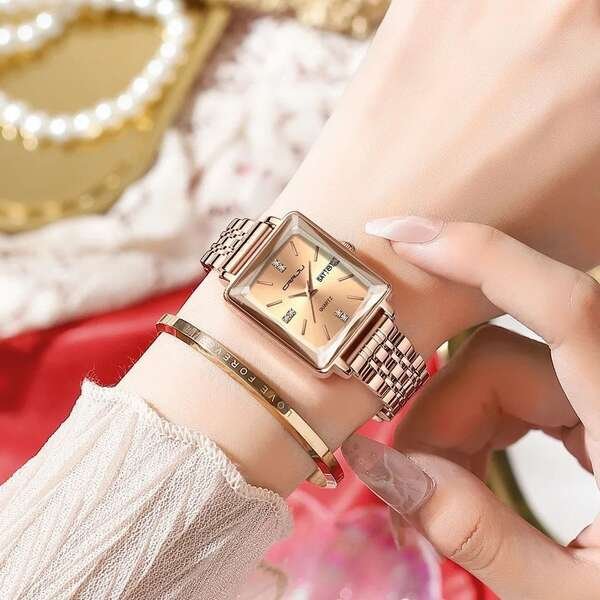 CRRJU 5012 Stainless Steel Water Resistant Ladies Watch