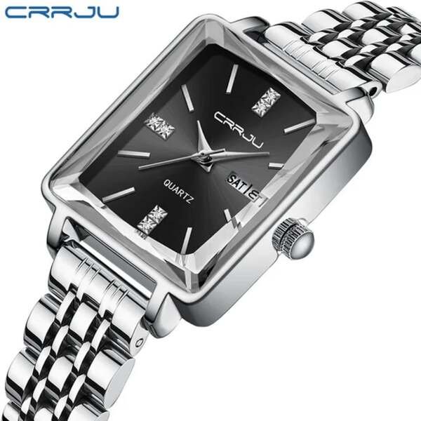 CRRJU 5012 Stainless Steel Water Resistant Ladies Watch