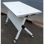 White Folding Conference Table
