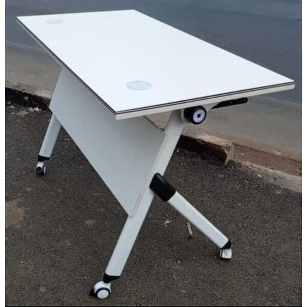 White Folding Conference Table