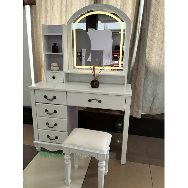 Safina Dressing Table with LED Lighting
