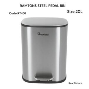 Ramtons Steel Pedal Bin 20L