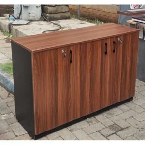 2 Doors Wooden Office Credenza Cabinet Kenya