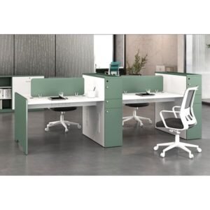 Executive Workstation Desk Kenya with Cabinet & Divider