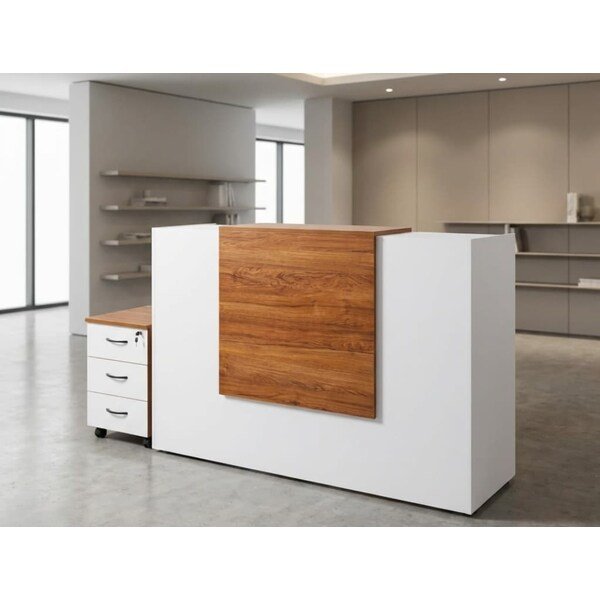 Reception Desk with Drawers Kenya 1800mm | Office Front Desk