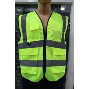 190gsm Light Green Reflector Vest Kenya – Corporate PPE Supply