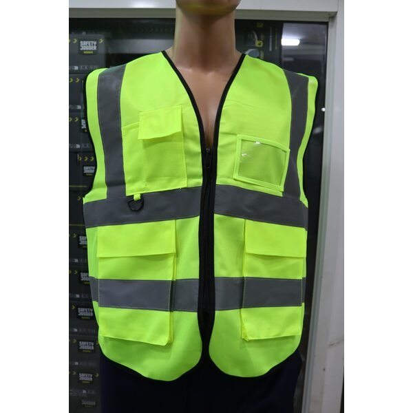 190gsm Light Green Reflector Vest Kenya – Corporate PPE Supply