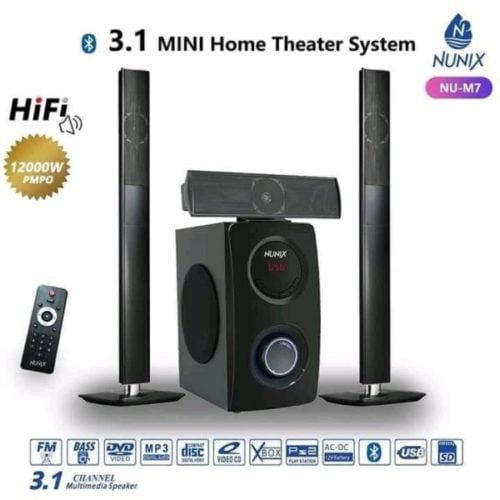 NUNIX 3.1 Mini Home Theater System