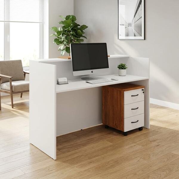 Reception Desk with Drawers Kenya 1800mm | Office Front Desk