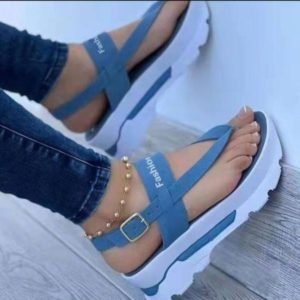 Fashion Open Shoes Blue