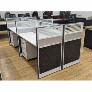 4-Way Modular Office Workstation