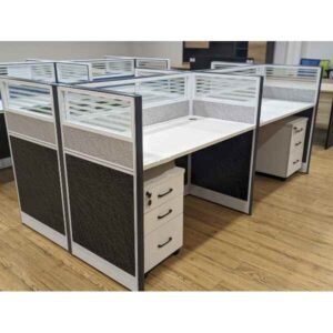 4-Way Modular Office Workstation
