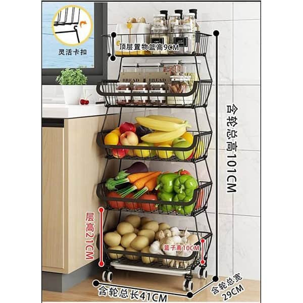 kitchen storage rack