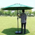 Outdoor Umbrella With Stand