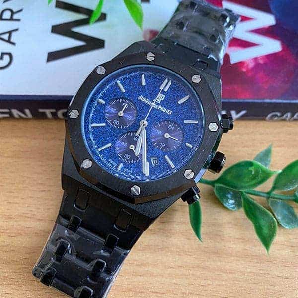 Audemars Piguet Black & Blue Watch