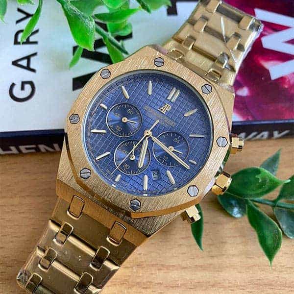 Audemars Piguet Gold & Blue Watch