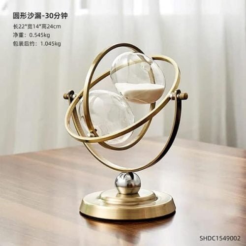 Creative Metal Hourglass Ornaments Decor