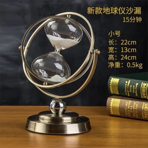 Creative Metal Hourglass Ornaments Decor
