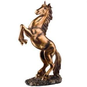 Decorative Horse Statue Rose Gold