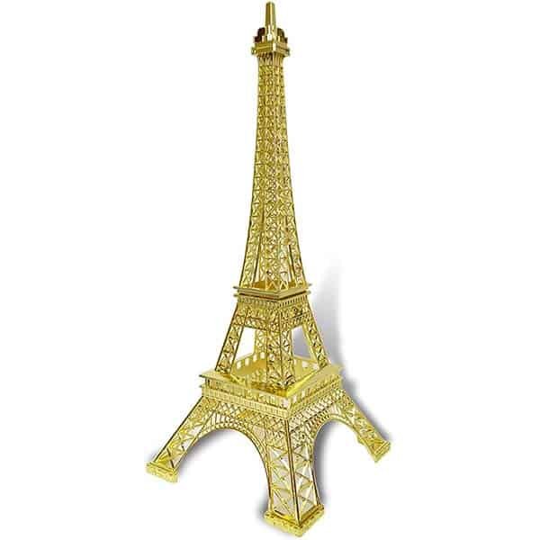 Eiffel tower gold
