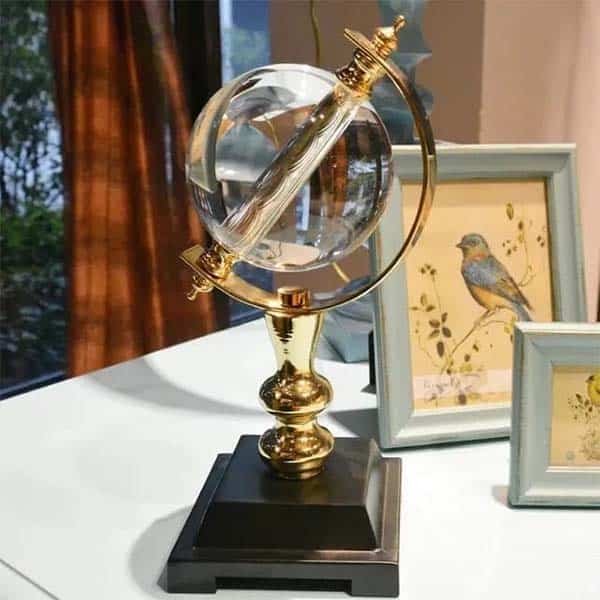 European Crystal Globe decor