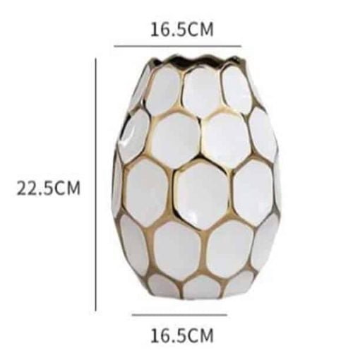 European Style Ceramic Vase White