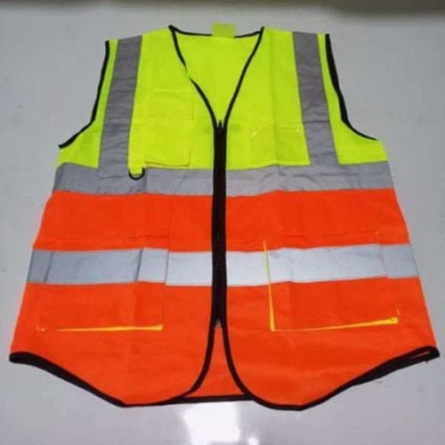 Green Orange Executive Reflector Jacket