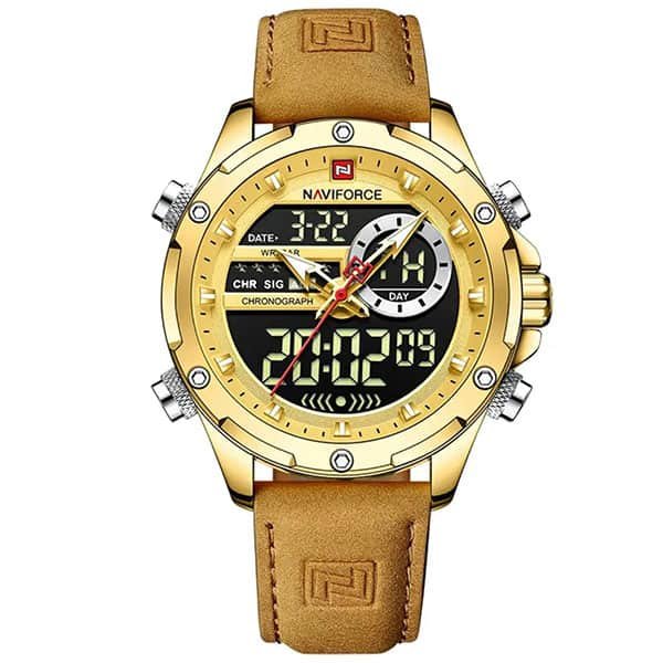 Men Naviforce NF 9208 Gold