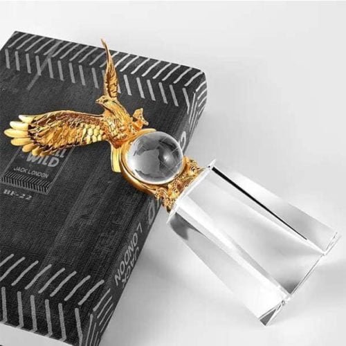 Metal Eagle Sculpture Trophy