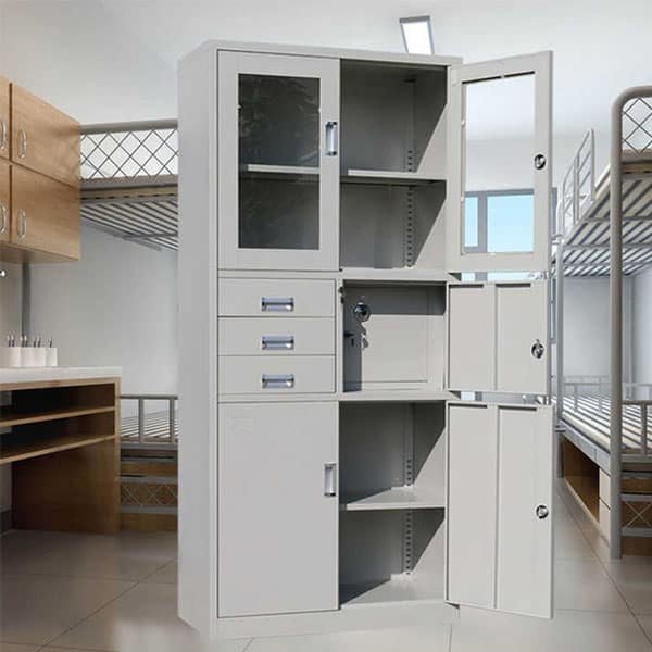 Metallic Steel Cabinet with Safe 1