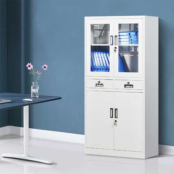 Metallic Steel Cabinet with Safe 2