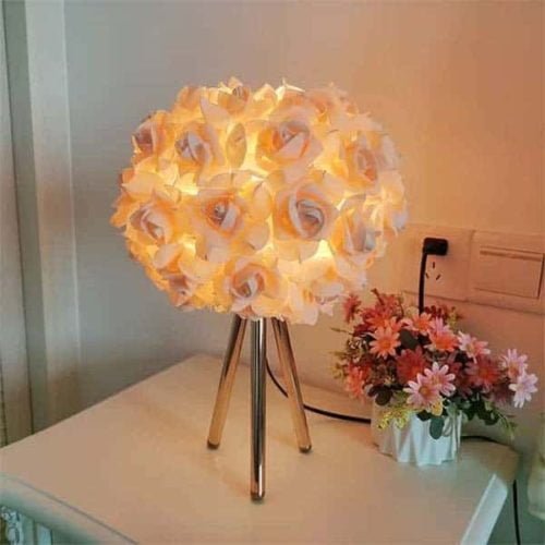 Nordic Bedside, Table Rose lamp