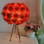 Nordic Bedside, Table Rose lamp