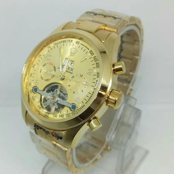 Rolex hot sale automatic gold