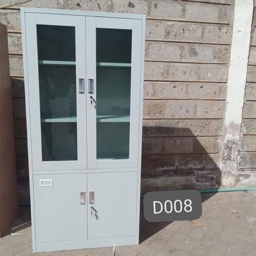 Two-Door Metallic Office File Cabinet Two-Door Metallic Office File Cabinet