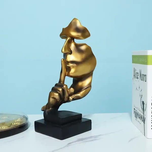 Silence Sculpture 3D Table Decor