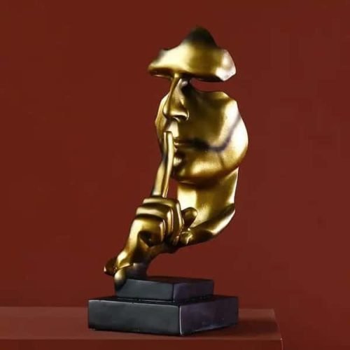 Silence Sculpture 3D Table Decor