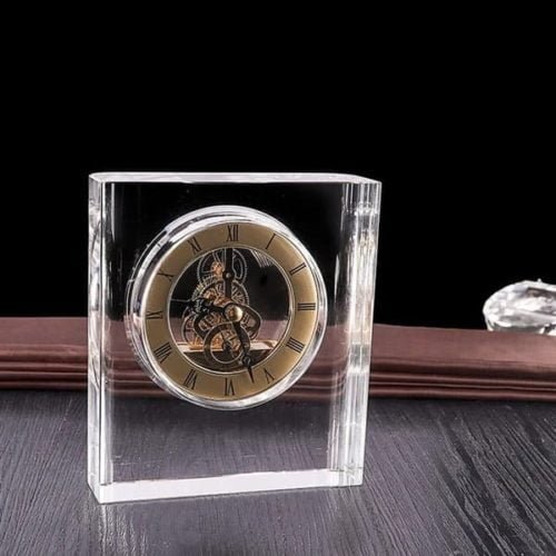 Luxury crystal Desk Clock